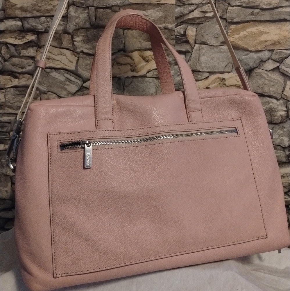 AWAY pink travel tote